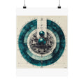 Precision Microtome Wheel Art Print — Histotechnology by Canvas & Click