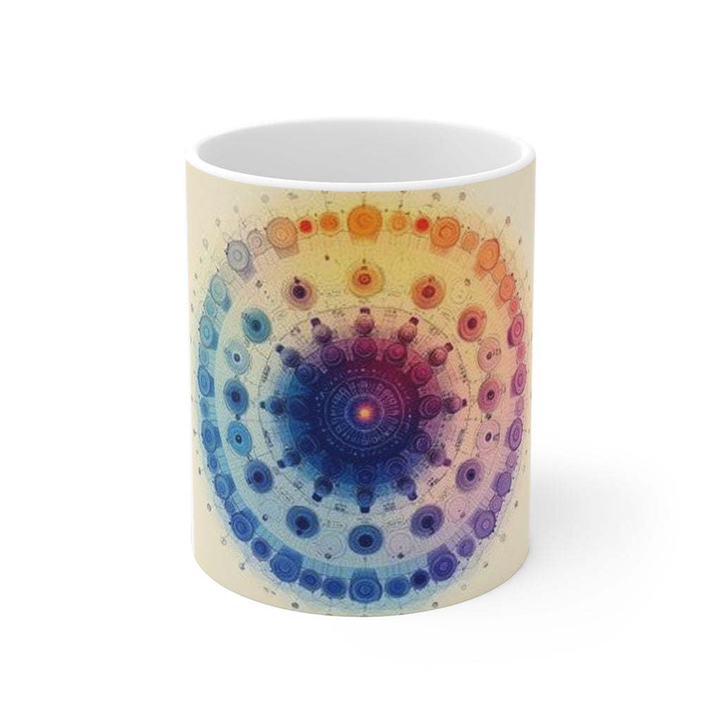 Microscope Objective Mandala Mug — Histotechnology by Canvas & Click