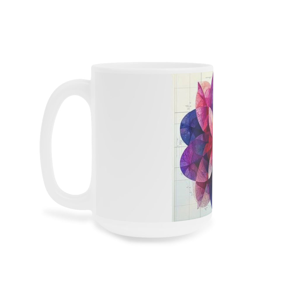 Kaleidoscopic Tissue Ribbons Mug — Histotechnology by Canvas & Click (view 7)