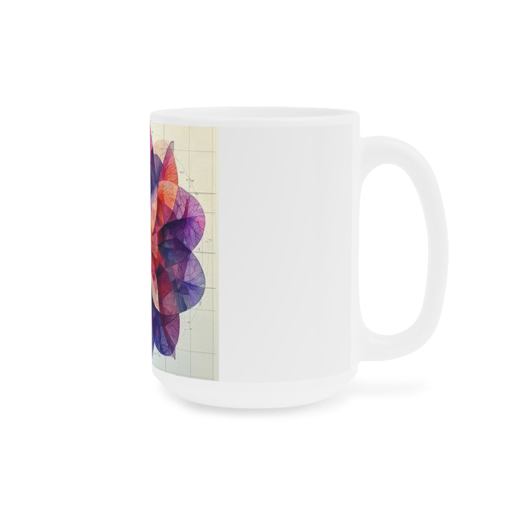Kaleidoscopic Tissue Ribbons Mug — Histotechnology by Canvas & Click (view 8)