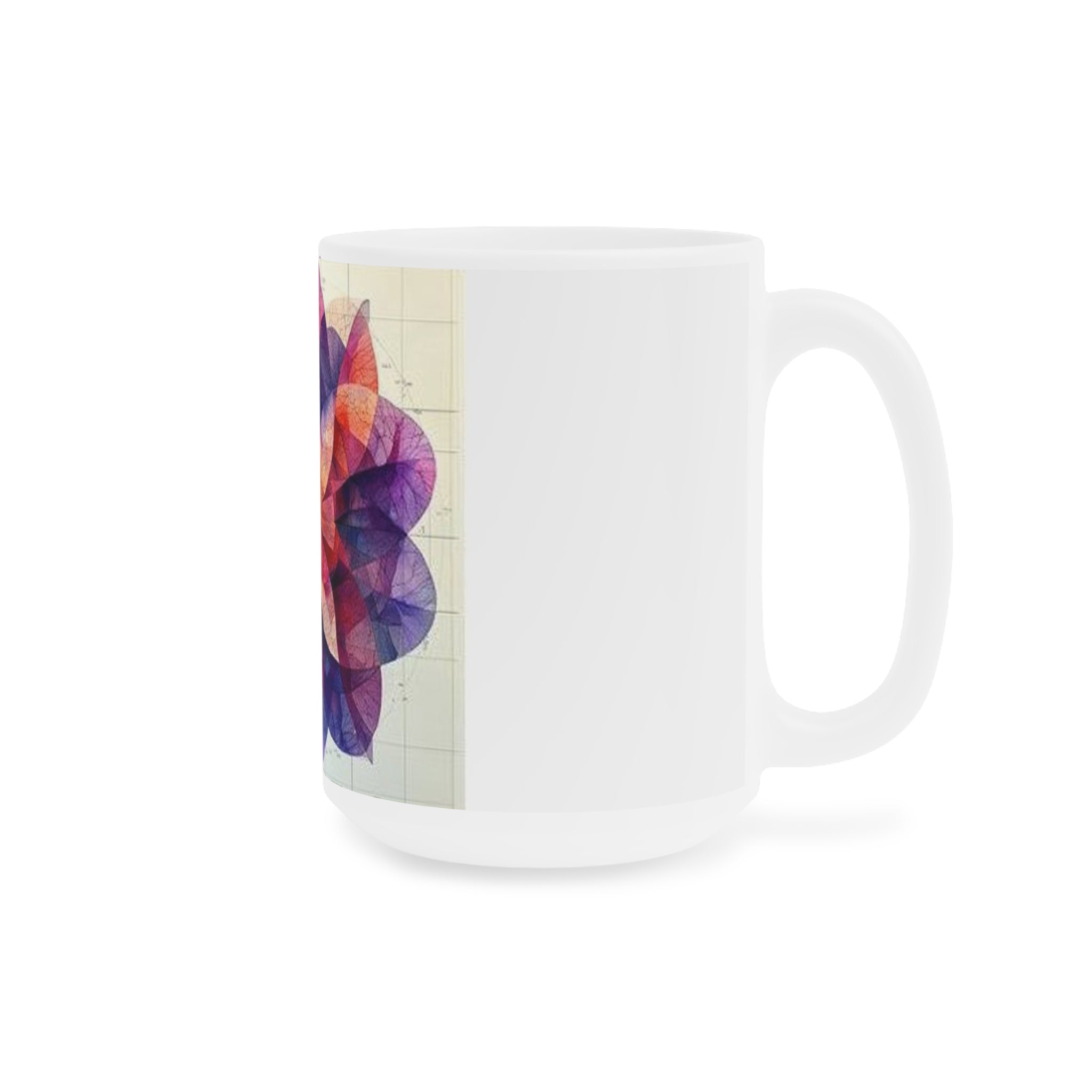 Kaleidoscopic Tissue Ribbons Mug — Histotechnology by Canvas & Click (view 8)