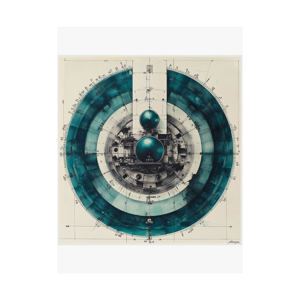 Precision Microtome Wheel Art Print — Histotechnology by Canvas & Click (view 10)