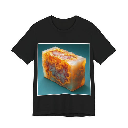 Amber Block Cross-Section T-Shirt — Histotechnology by Canvas & Click