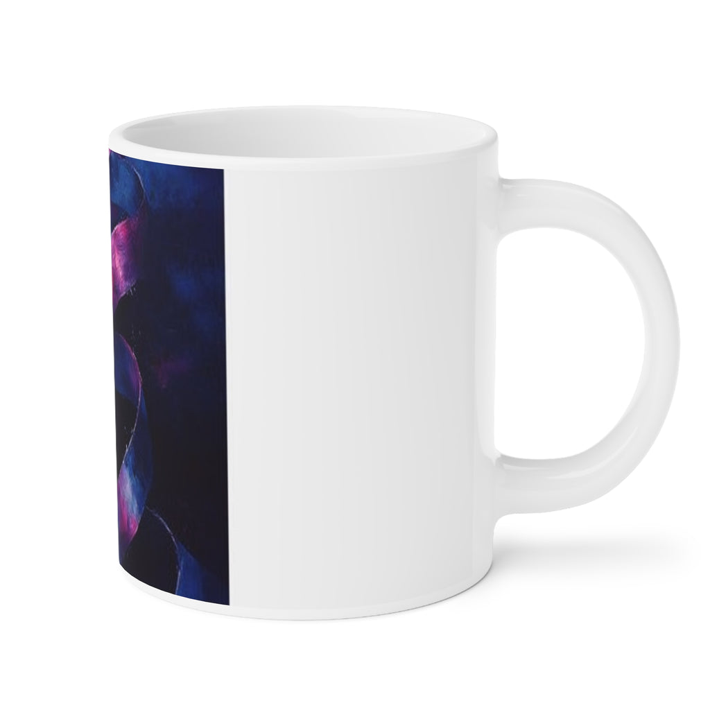 Ribbon Curl Expressionism Mug — Histotechnology by Canvas & Click (view 11)