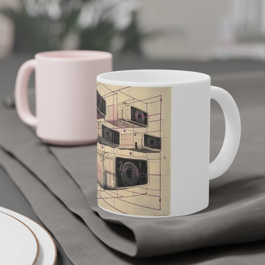 Cassette Grid Architecture Mug — Histotechnology by Canvas & Click (view 12)
