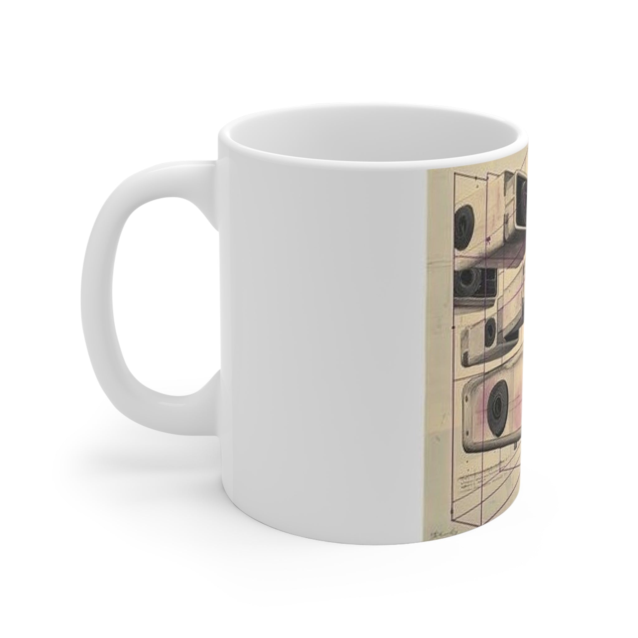 Cassette Grid Architecture Mug — Histotechnology by Canvas & Click (view 4)