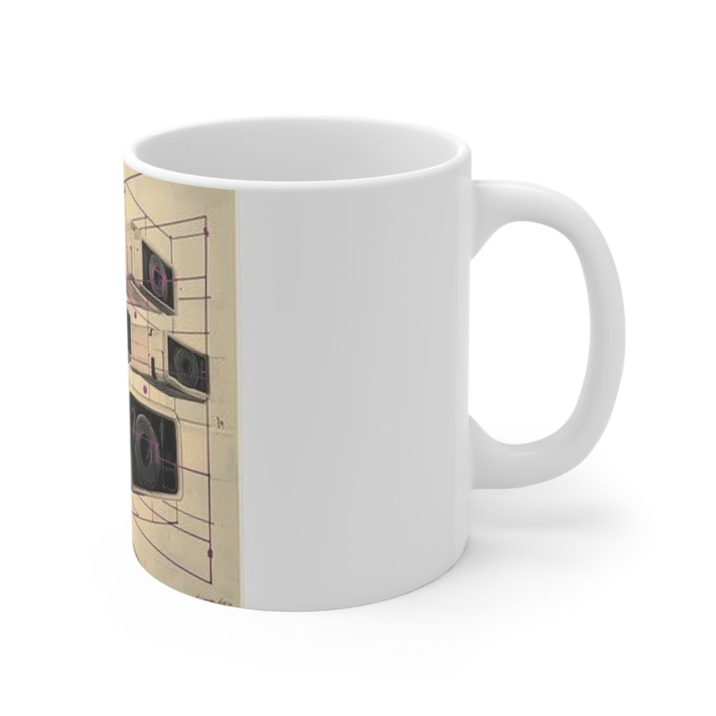 Cassette Grid Architecture Mug — Histotechnology by Canvas & Click (view 5)