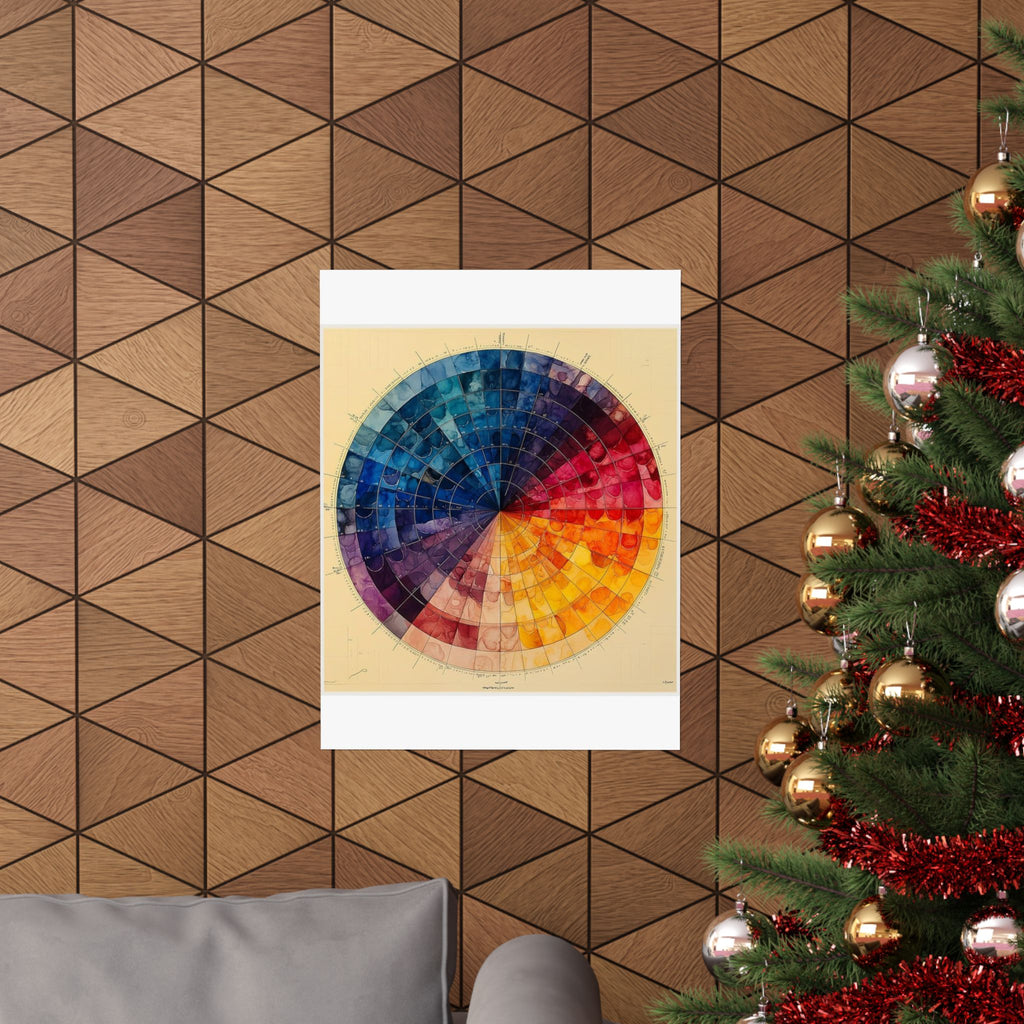 H&E Color Wheel Art Print — Histotechnology by Canvas & Click (view 12)
