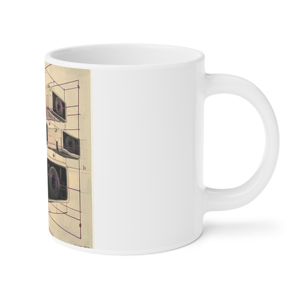 Cassette Grid Architecture Mug — Histotechnology by Canvas & Click (view 11)