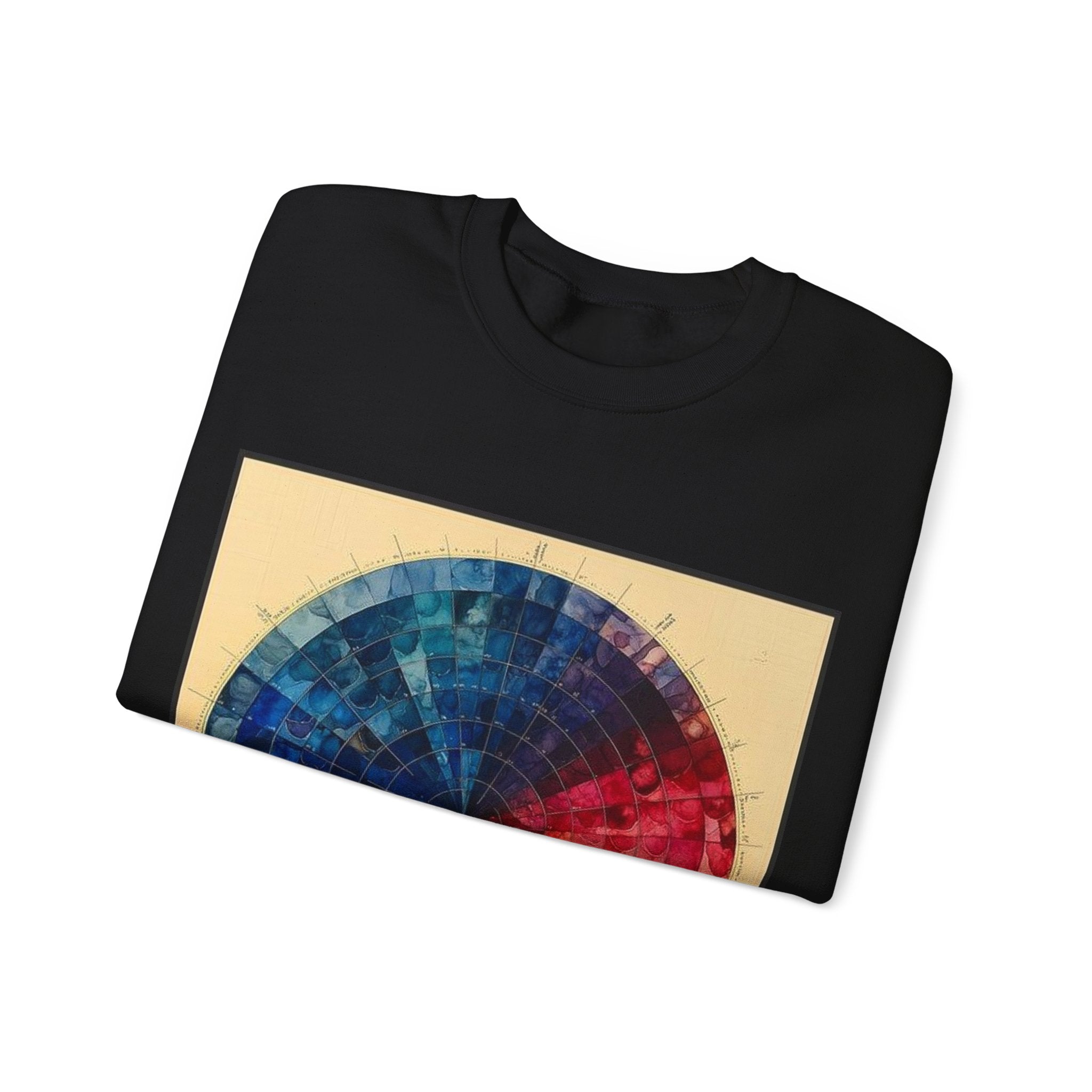 H&E Color Wheel Sweatshirt — Histotechnology by Canvas & Click (view 3)