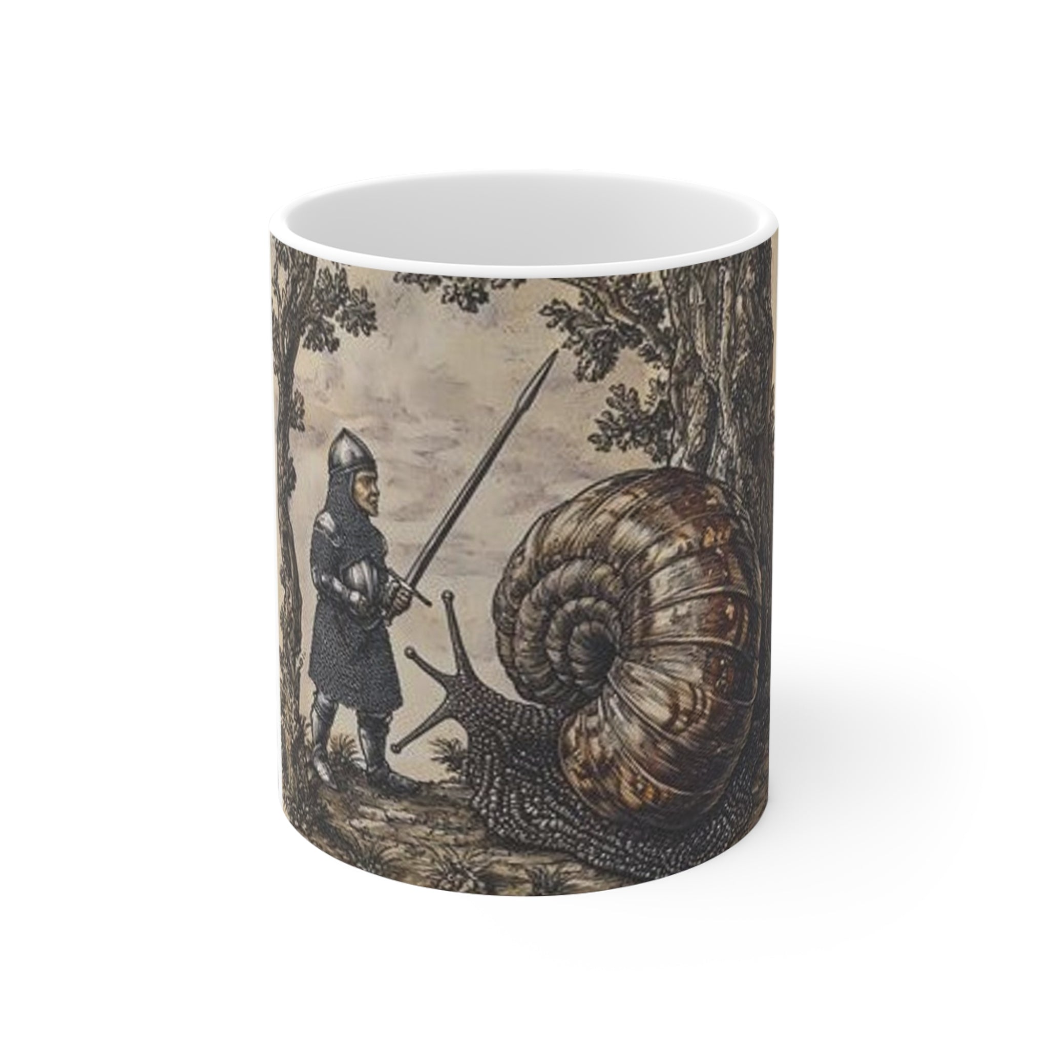 Medieval Snail Joust Mug — Castle Culture by Canvas & Click