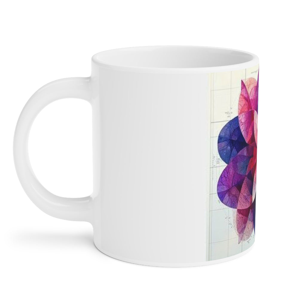 Kaleidoscopic Tissue Ribbons Mug — Histotechnology by Canvas & Click (view 10)