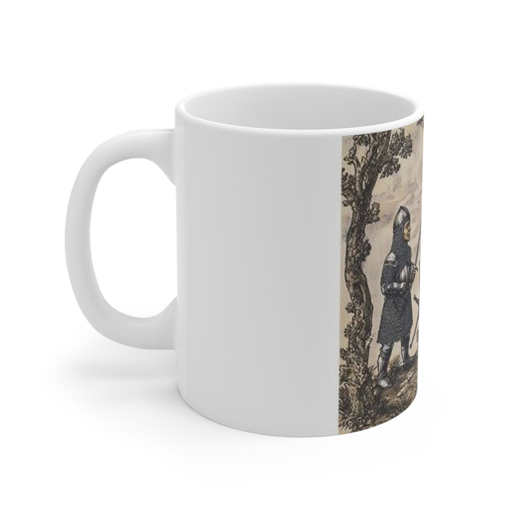 Medieval Snail Joust Mug — Castle Culture by Canvas & Click (view 4)