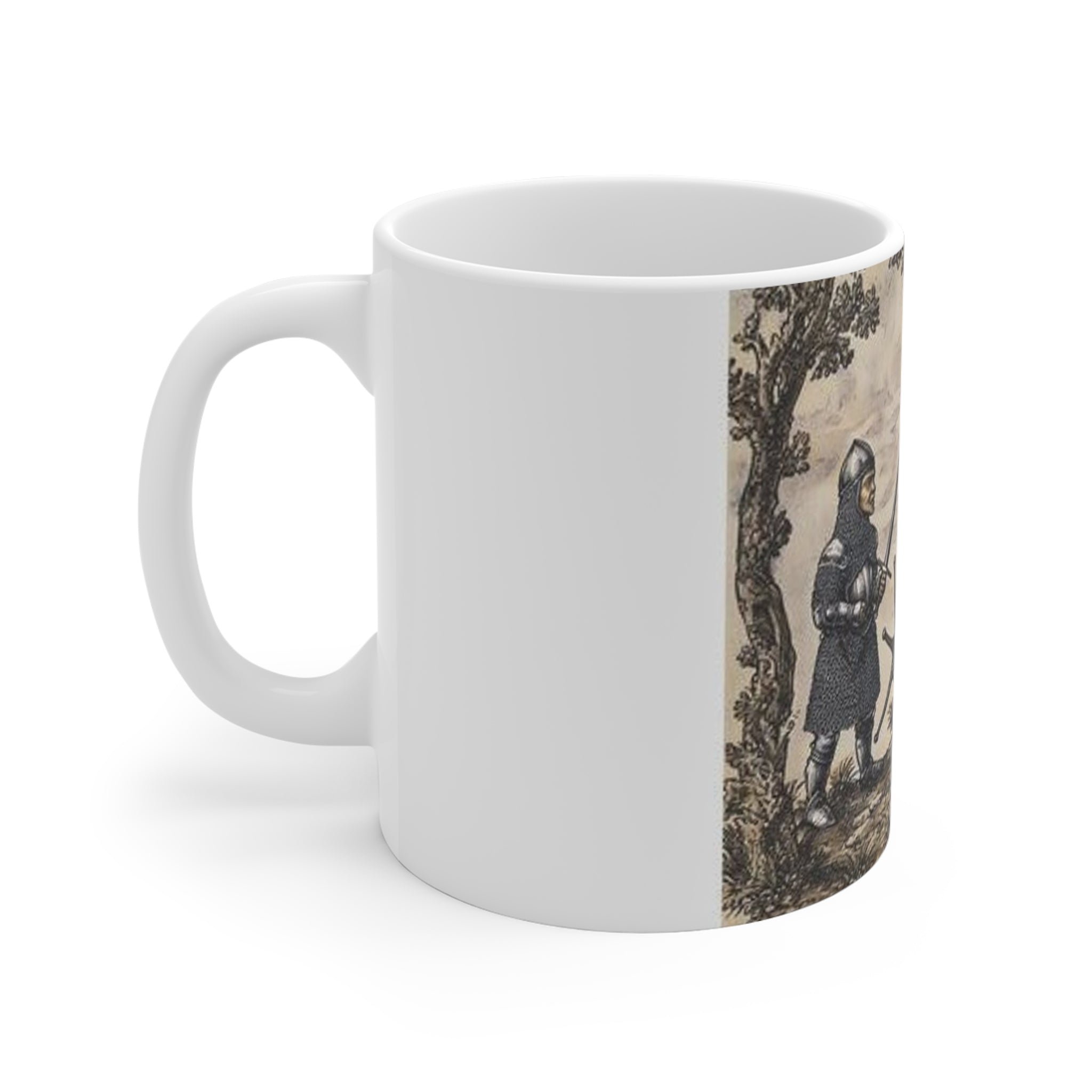 Medieval Snail Joust Mug — Castle Culture by Canvas & Click (view 4)