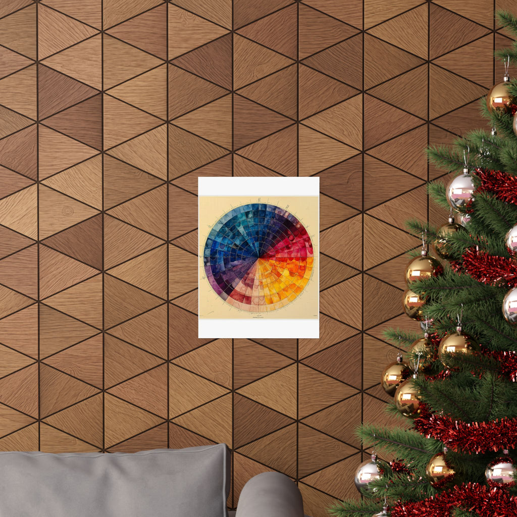 H&E Color Wheel Art Print — Histotechnology by Canvas & Click (view 6)