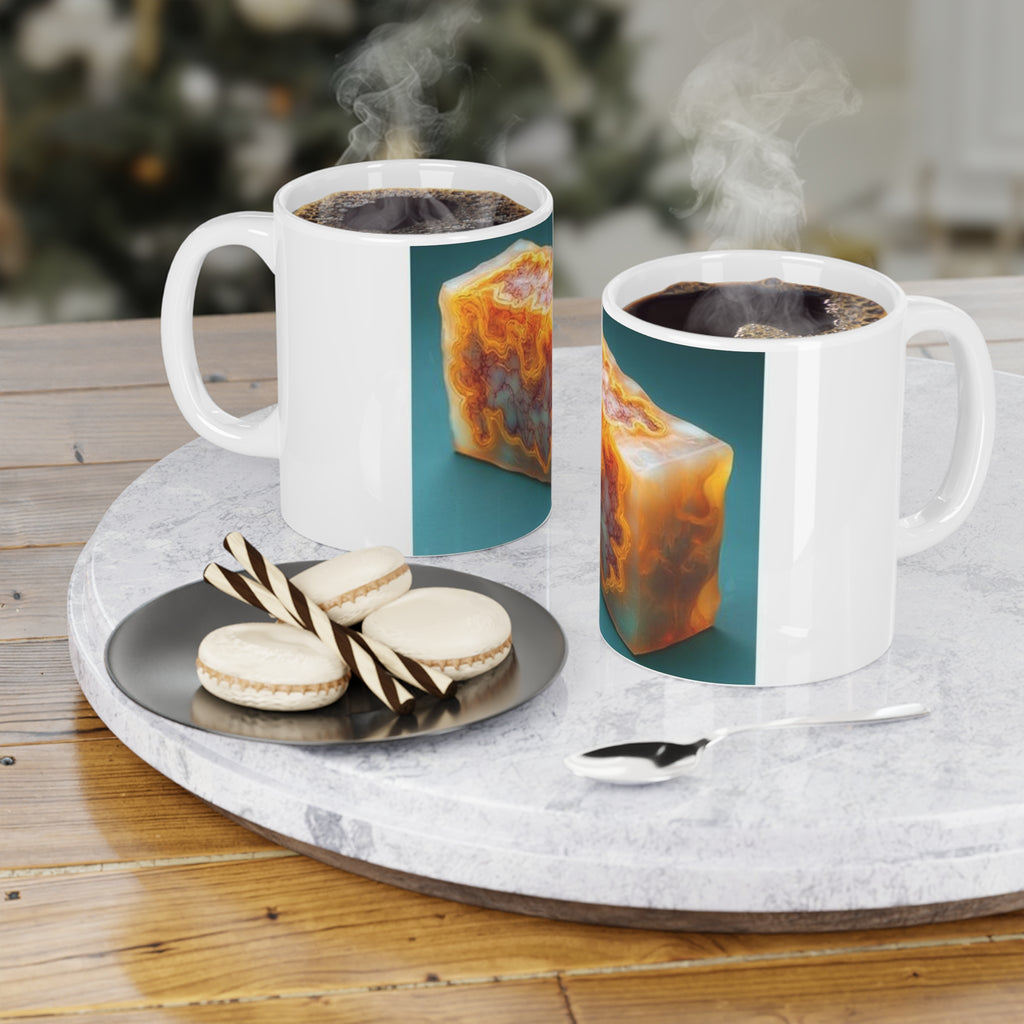 Amber Block Cross-Section Mug — Histotechnology by Canvas & Click (view 6)