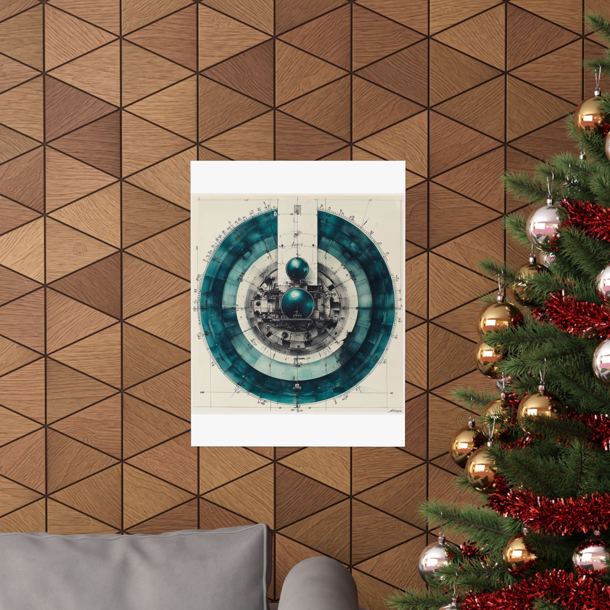 Precision Microtome Wheel Art Print — Histotechnology by Canvas & Click (view 12)