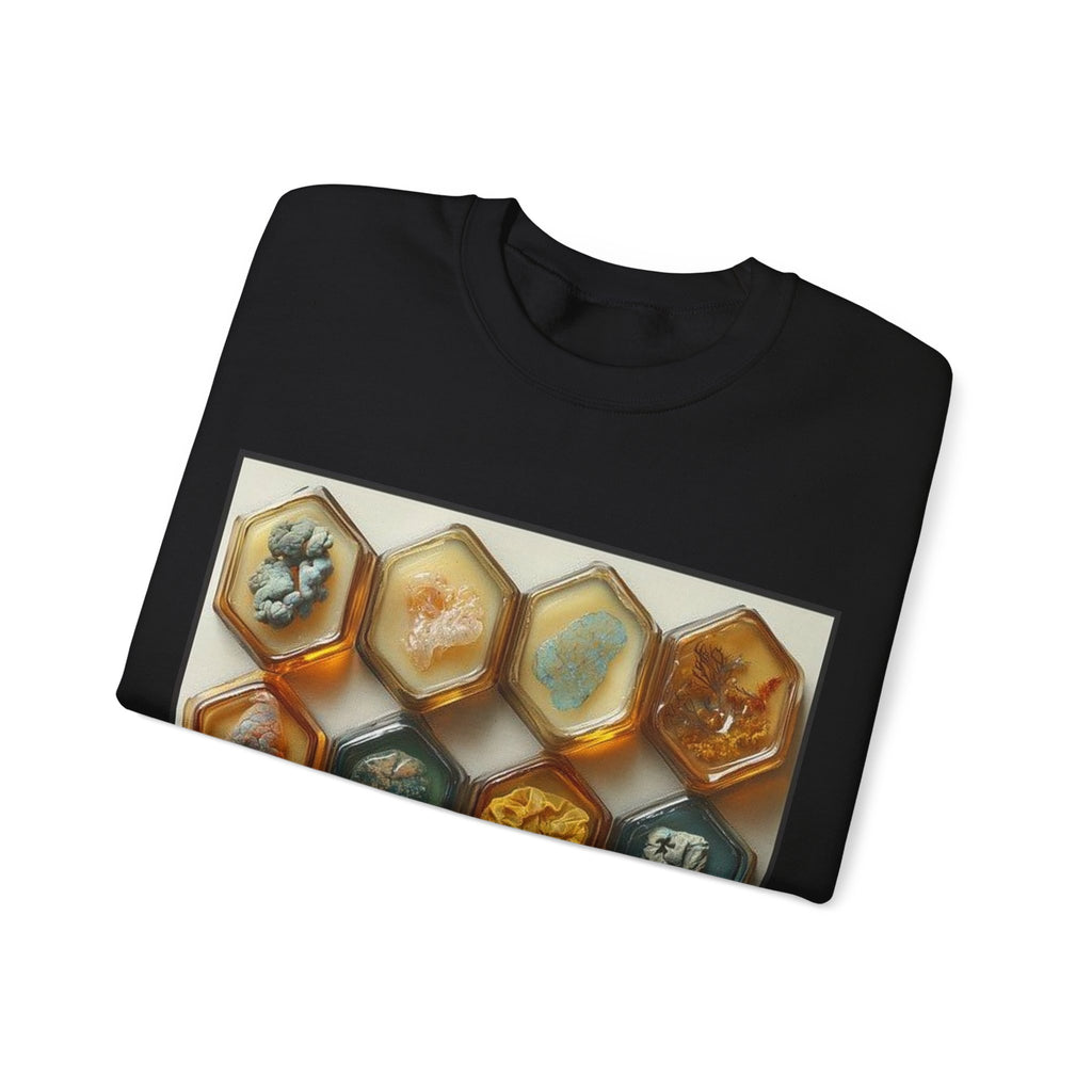 Embedding Mold Honeycomb Sweatshirt — Histotechnology by Canvas & Click (view 3)