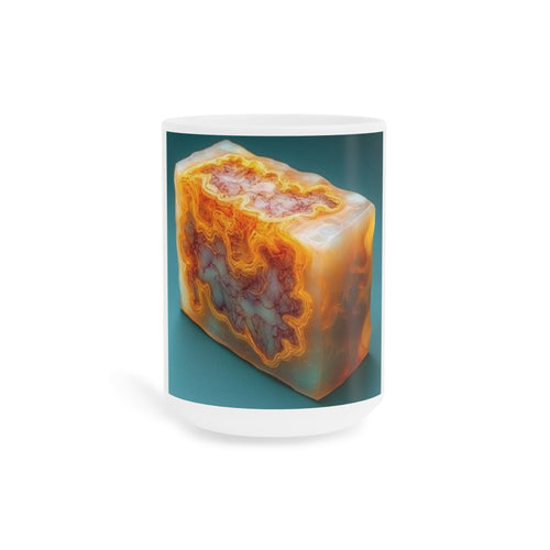 Amber Block Cross-Section Mug — Histotechnology by Canvas & Click (view 2)