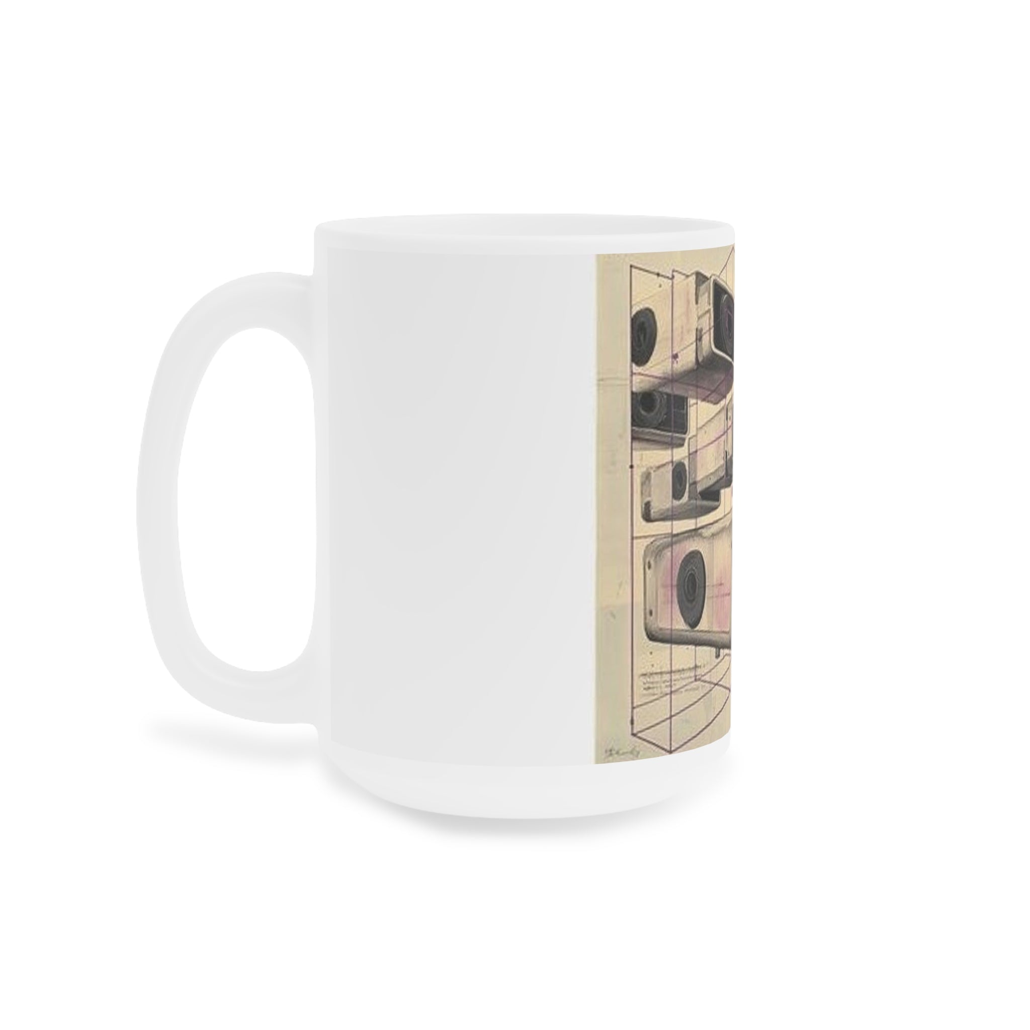 Cassette Grid Architecture Mug — Histotechnology by Canvas & Click (view 7)