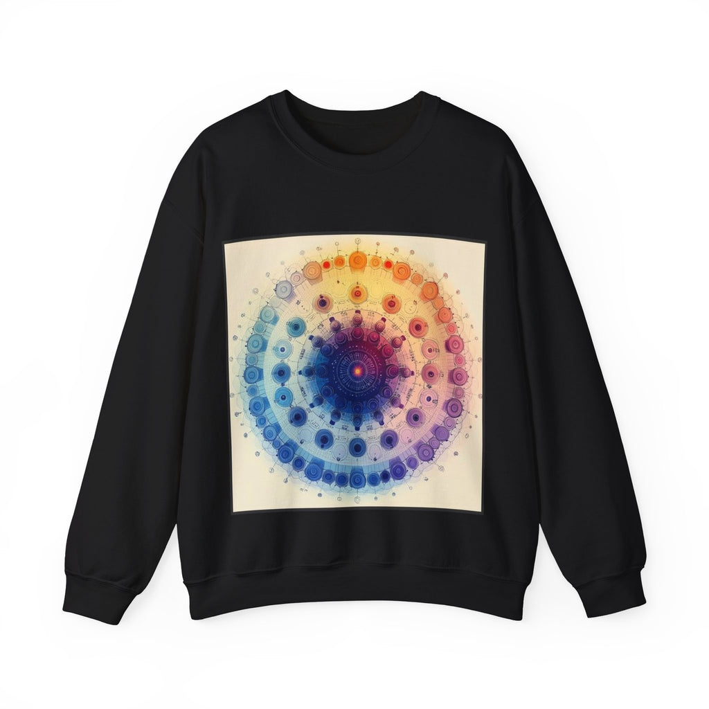 Microscope Objective Mandala Sweatshirt — Histotechnology by Canvas & Click