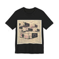 Cassette Grid Architecture T-Shirt — Histotechnology by Canvas & Click