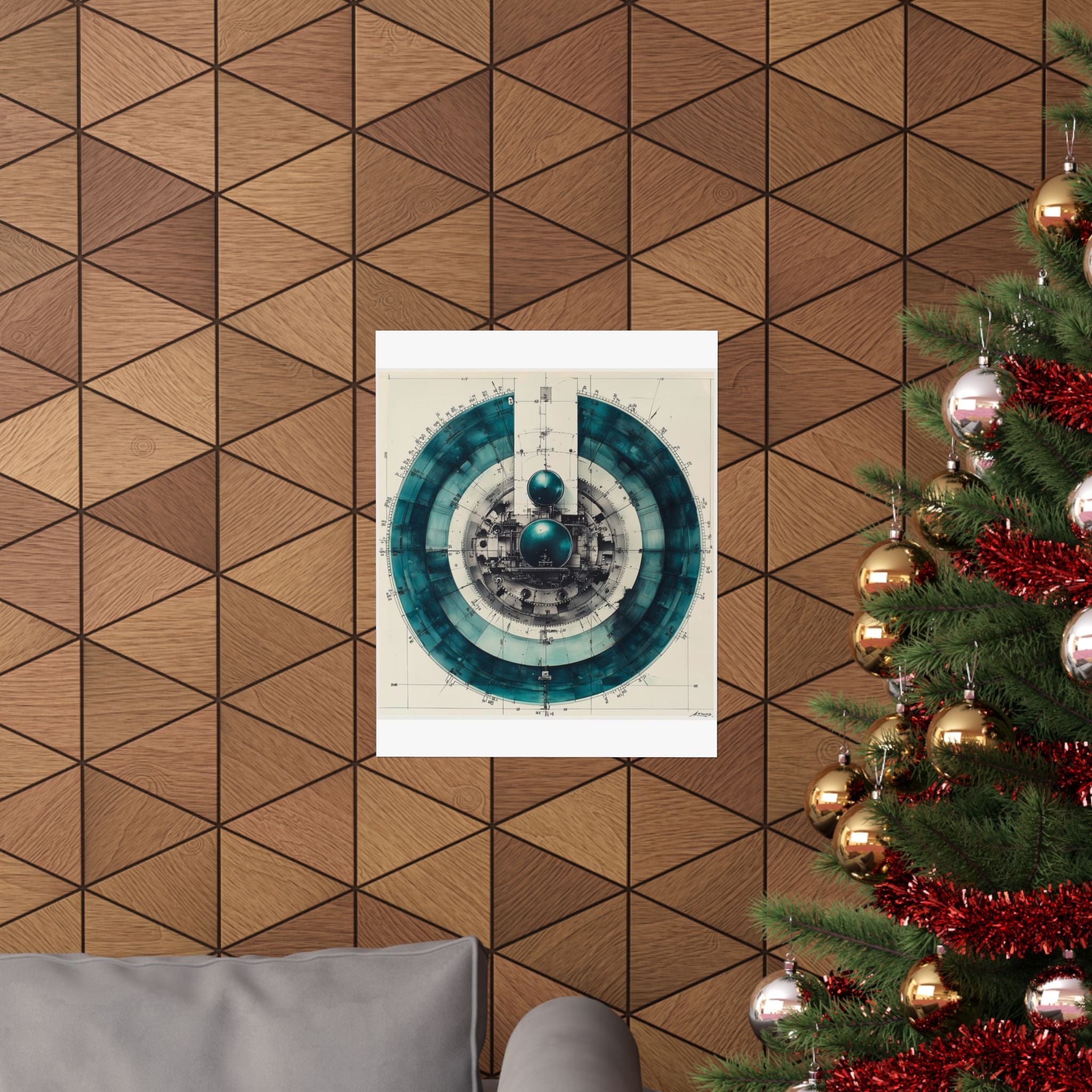 Precision Microtome Wheel Art Print — Histotechnology by Canvas & Click (view 9)