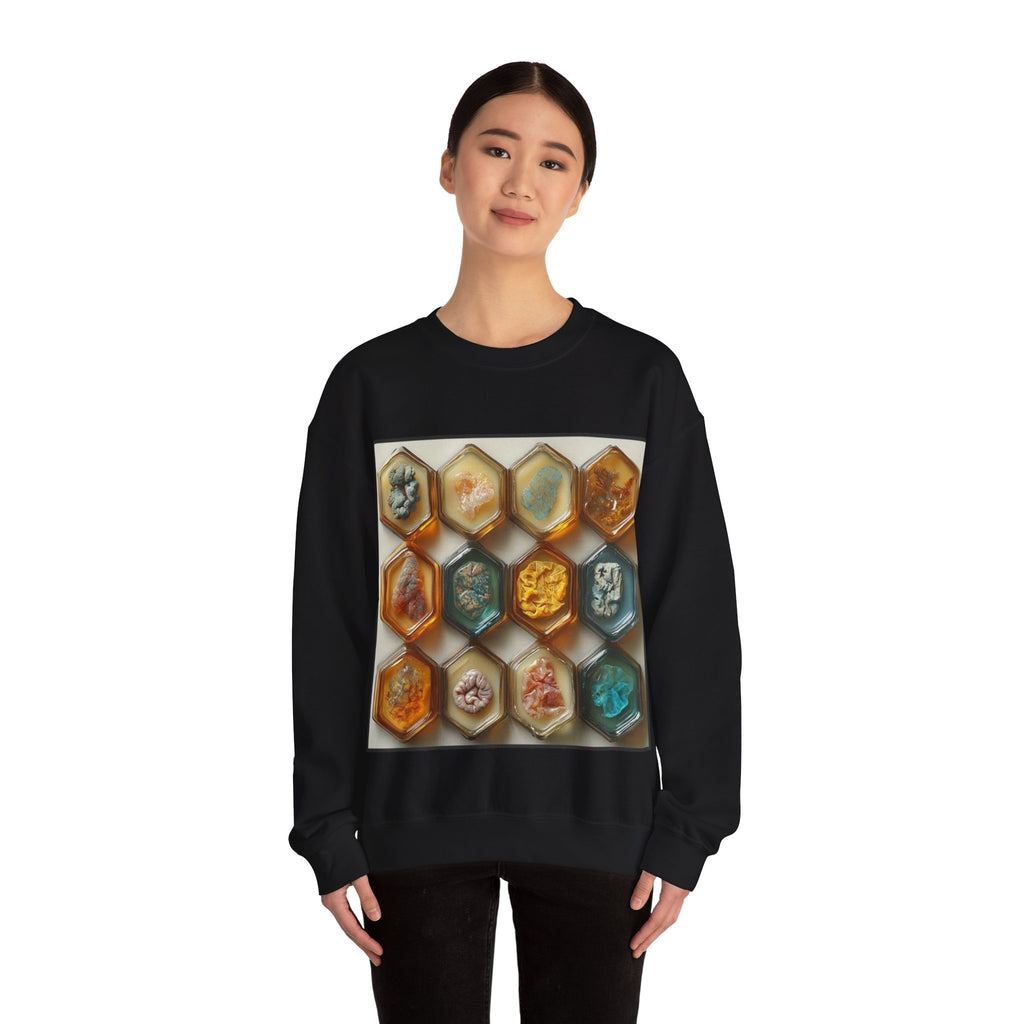 Embedding Mold Honeycomb Sweatshirt — Histotechnology by Canvas & Click (view 4)