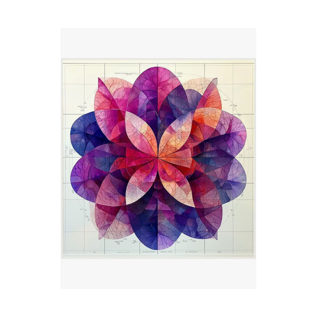 Kaleidoscopic Tissue Ribbons Art Print — Histotechnology by Canvas & Click (view 10)